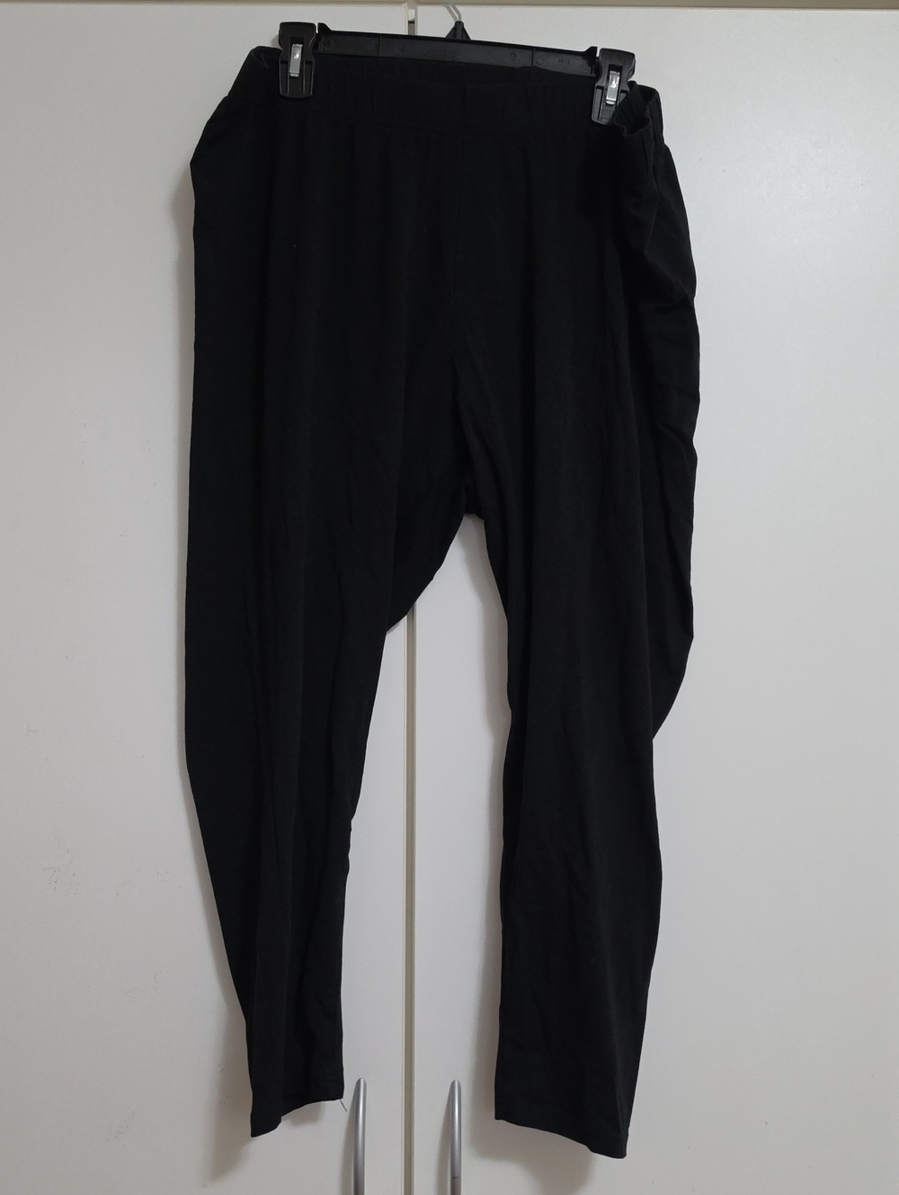 Women's Black Casual Stretch Pants